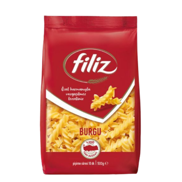 Filiz Burgu Makarna, Fusilli Pasta 500gr